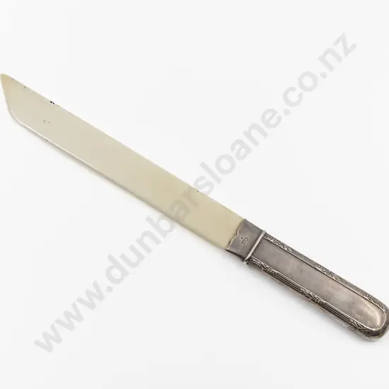 Edw VII S/S Handled Letter Opener