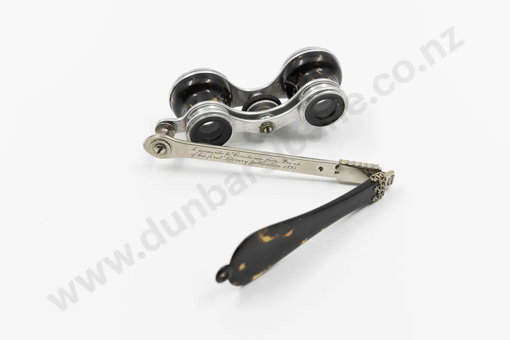 A Fine Pair of Late Victorian Opera Glasses that belonged to Oscar Wilde's wife Constance Wilde Image 1++