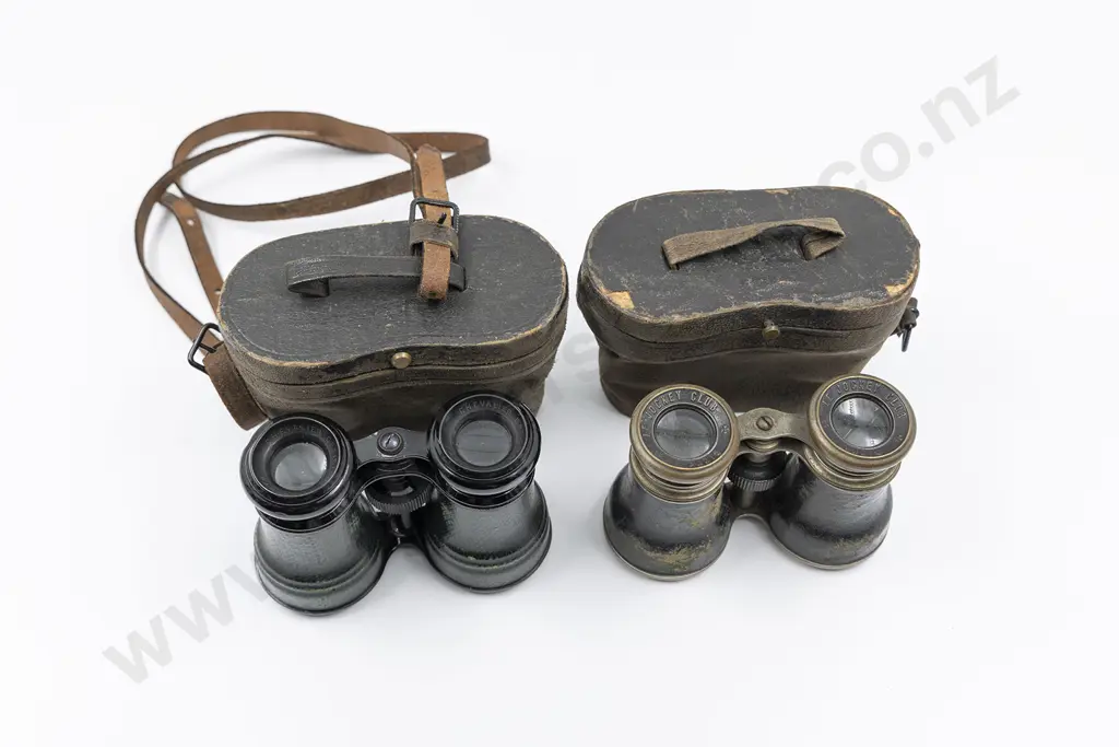 Two Cased Pairs Of Vintage Opera glasses Image 1++