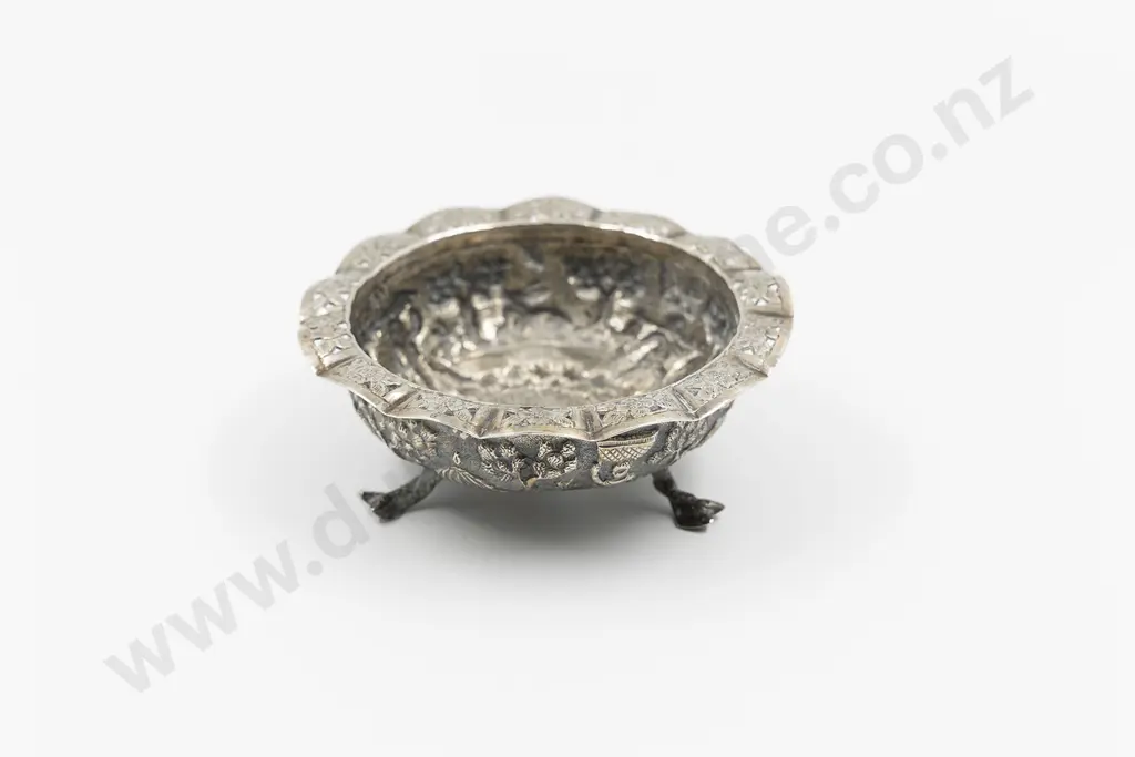 Indian Silver Circular Bowl Image 1++