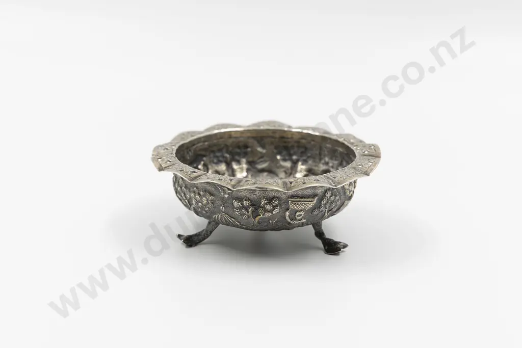 Indian Silver Circular Bowl Image 1++