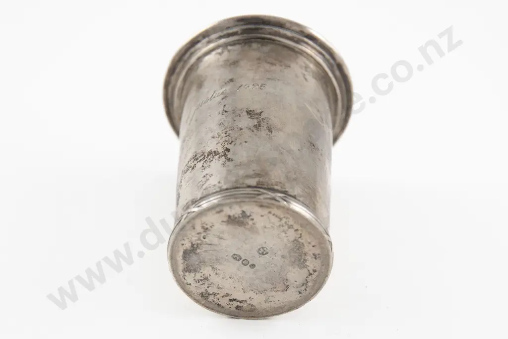 Dutch Silver Christening Beaker Image 1++