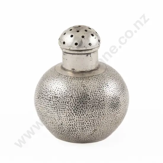 Chinese Silver Pepperette By Tuck Chong Shanghai