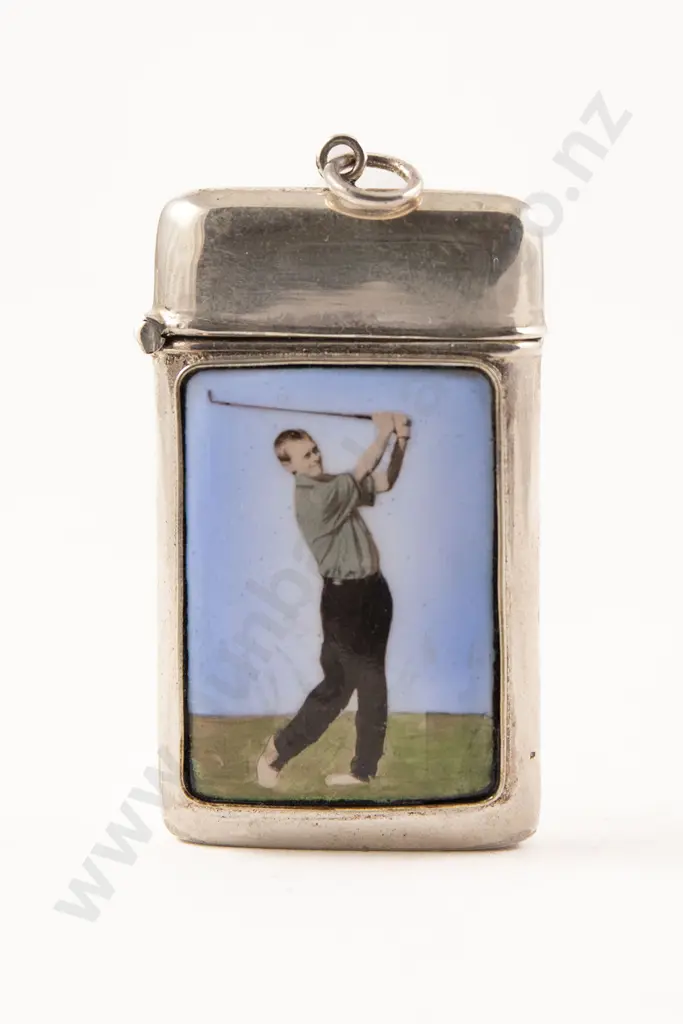 Rare S/S Golfing Vesta Case Image 1++