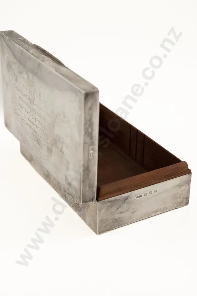 Geo VI S/S Cigarette Box Image 1++