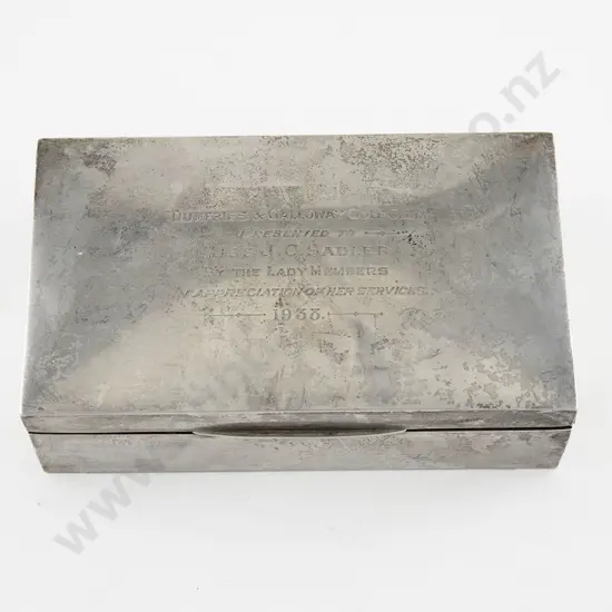 Geo VI S/S Cigarette Box