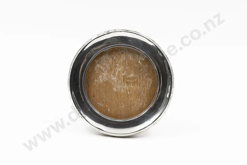 Edwardian S/S Circular Photo Frame Image 1++