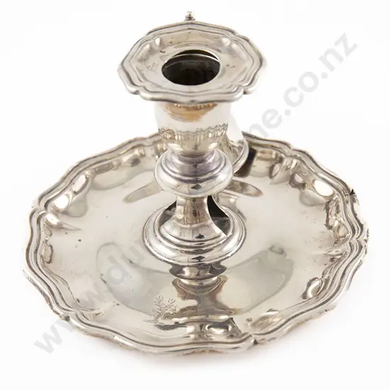 Wm IV S/S Chamber Candlestick