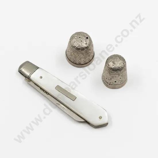 S/S MOP Handled Pocket Knife