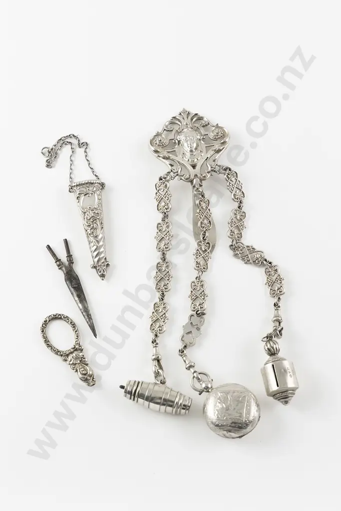 Victorian S/S Chatelaine Image 1++