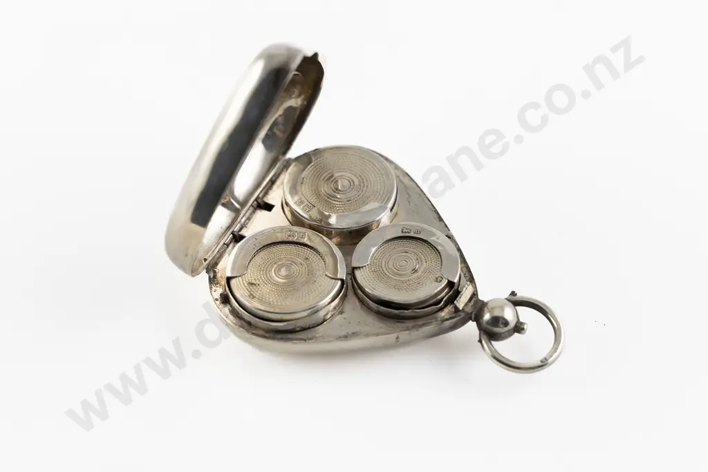 Edw VII S/S Triple Sovereign Holder Image 1++