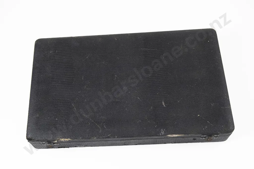 Art Deco Cased S/S 4 Piece Dressing Table Set Image 1++