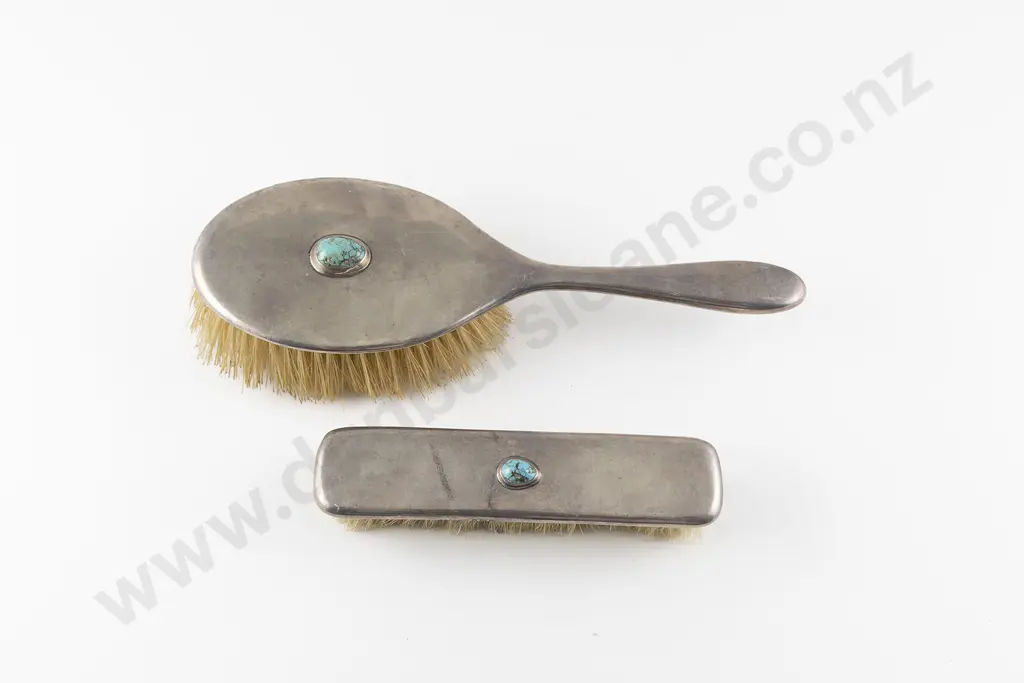 Liberty & Co Two S/S Dressing Table Brushes Image 1++
