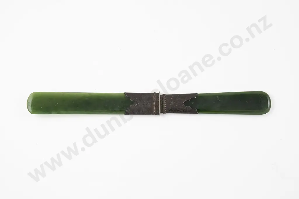 NZ S/S & Greenstone Page Turner/Letter Opener Image 1++