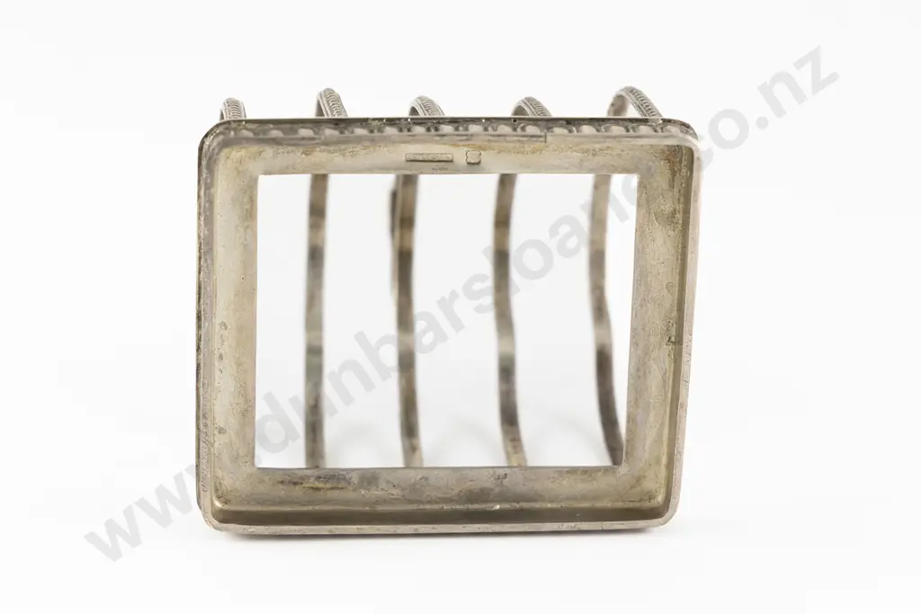 NZ S/S Toast Rack By Frederick Money Of Auckland Image 1++