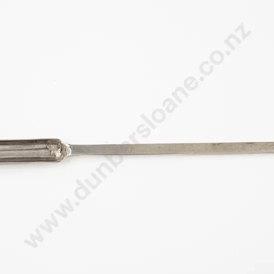 Rare NZ S/S Marrow Scoop By G Coates & Co