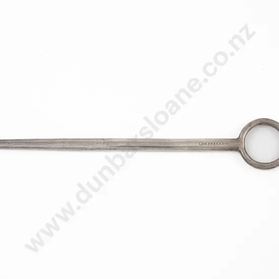 Rare Small NZ S/S Skewer By G Coates & Co