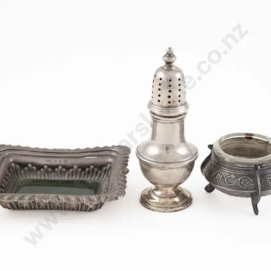 Vict S/S & Jade Pin Dish