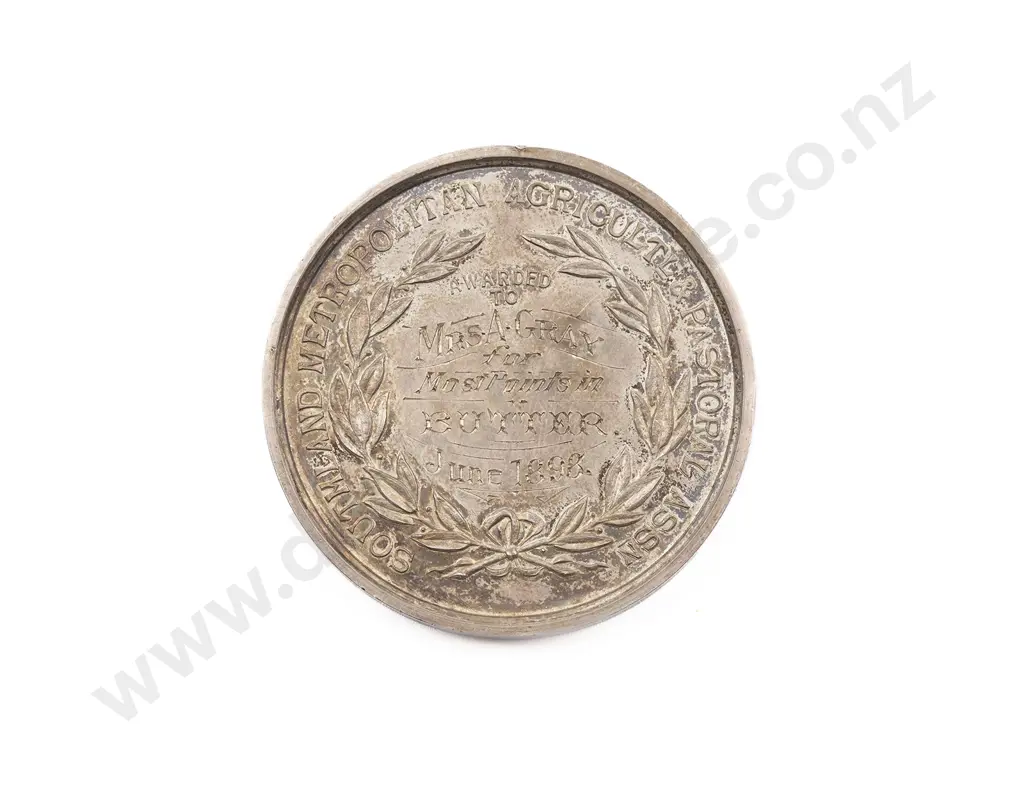 Southland Metropolitan Agricultural & Pastoral Association Medal Image 1++