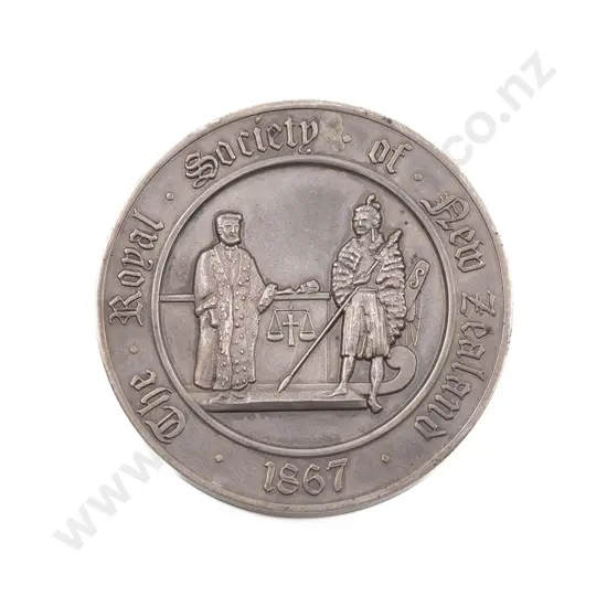 The Royal Society of NZ 1867 NZ Science and Technology Medal