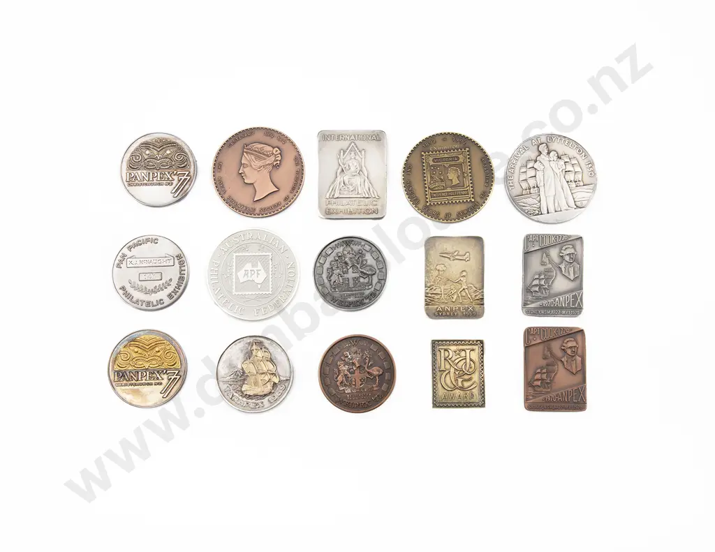 An Important Group of Philatelic Award Medals to K. J. McNaught Image 1++