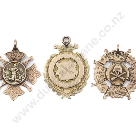 St Kilda Fire Brigade Prize Fob Medals
