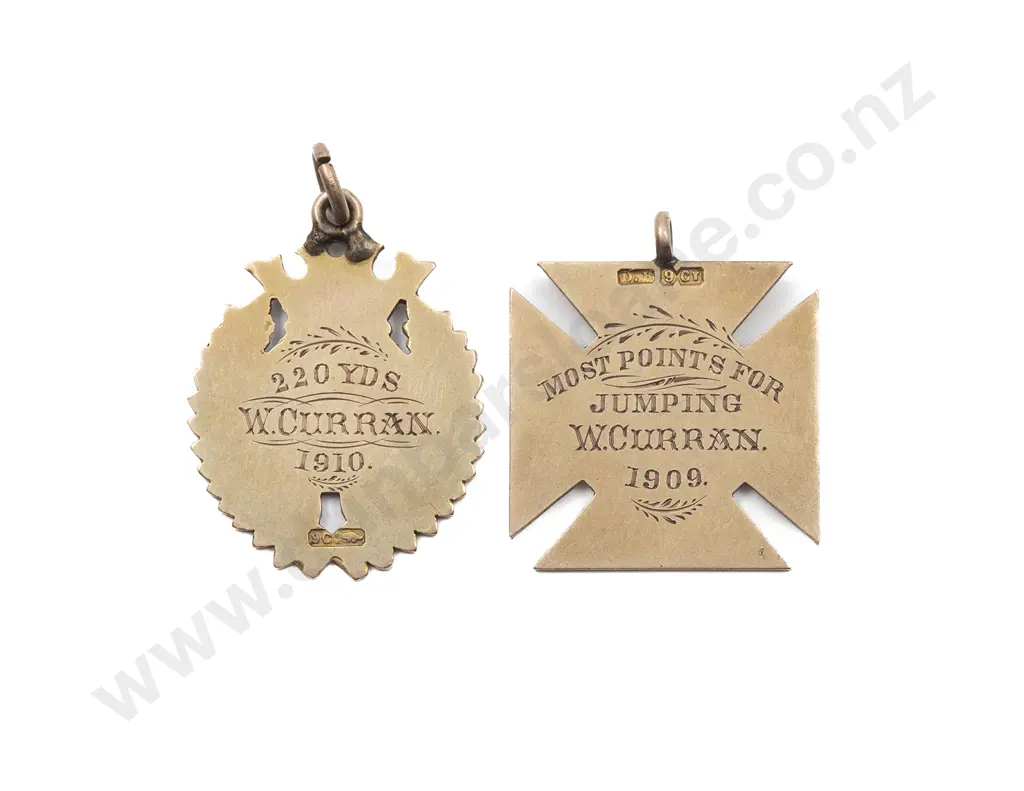 Two Sports Fob Medals Image 1++