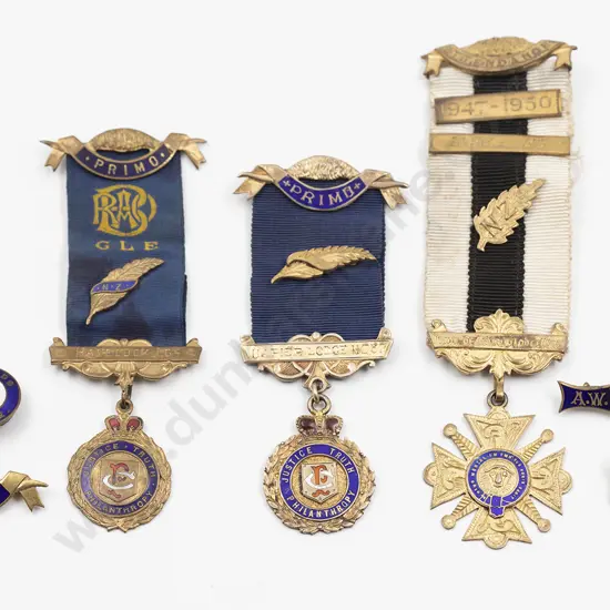 Three NZ Lodge Medals