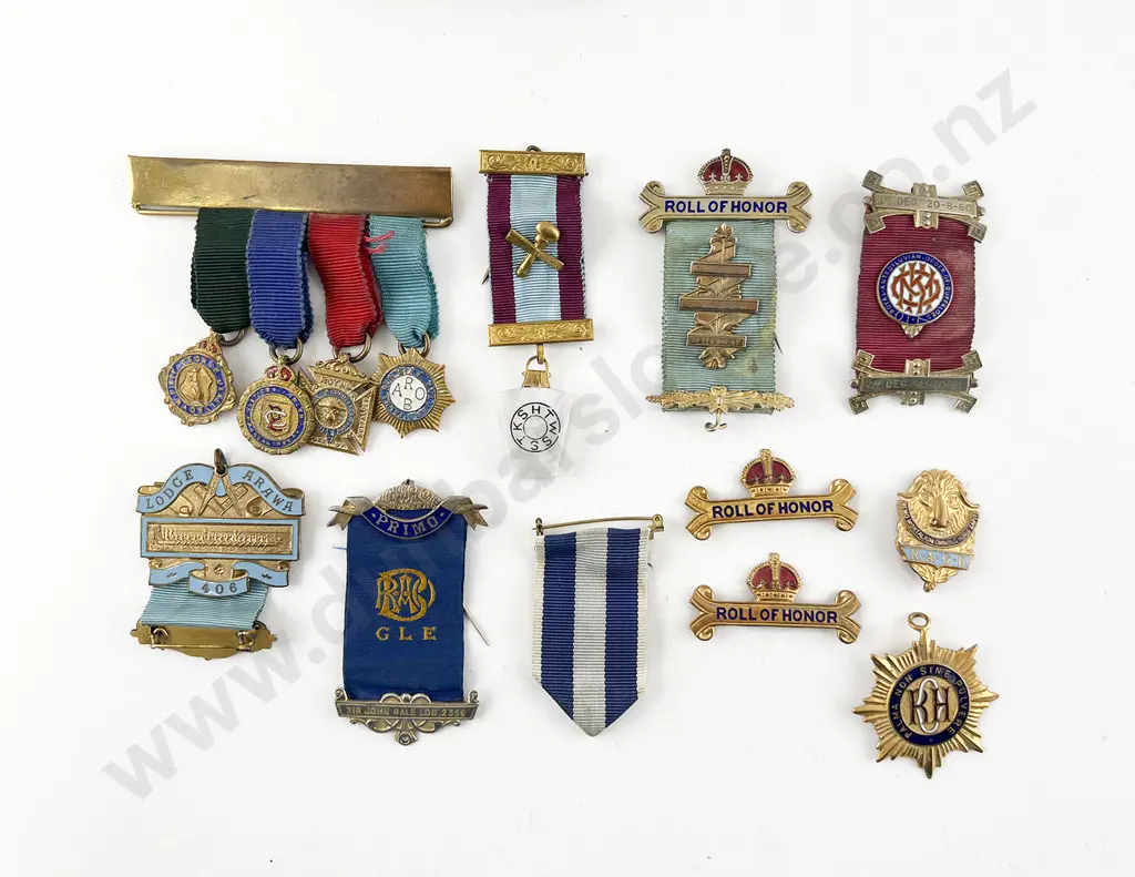 Masonic (Freemasons) Regalia and Memorabilia Image 1++