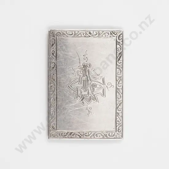 NZ Silver Single Section Buckle