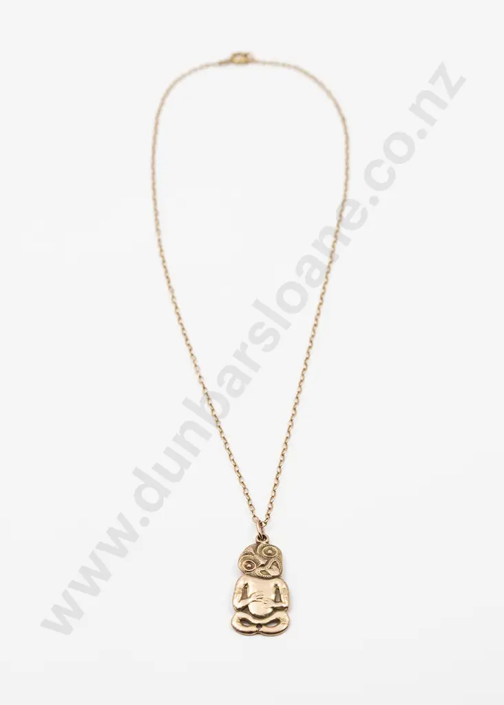 9ct Tiki Pendant Image 1++