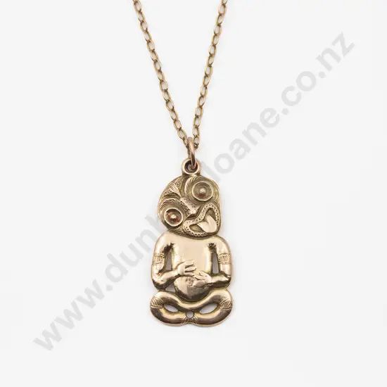 9ct Tiki Pendant