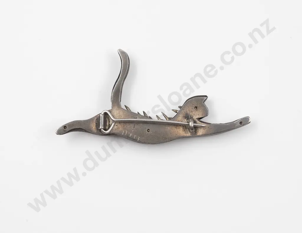 Ex Avid NZ Jeweller Cat Brooch and Earrings Image 1++