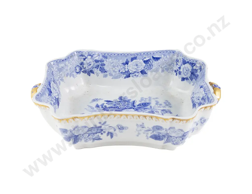 Victorian Copeland & Garrett B&W Dinnerware Image 1++