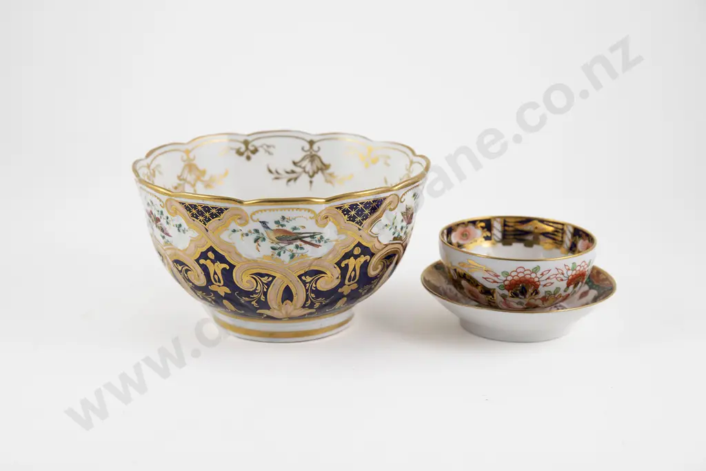 C19th Derby Sugar Bowl Image 1++