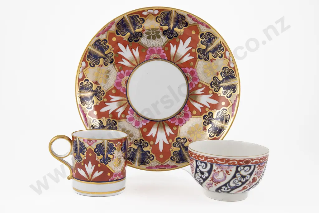 C1770 First Period Worcester Tea Bowl Image 1++