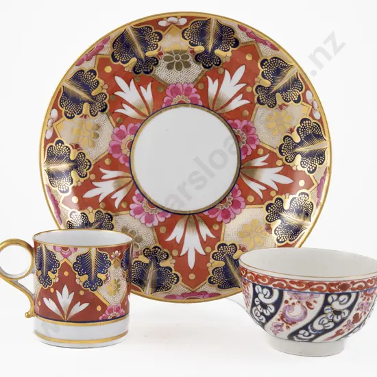 C1770 First Period Worcester Tea Bowl