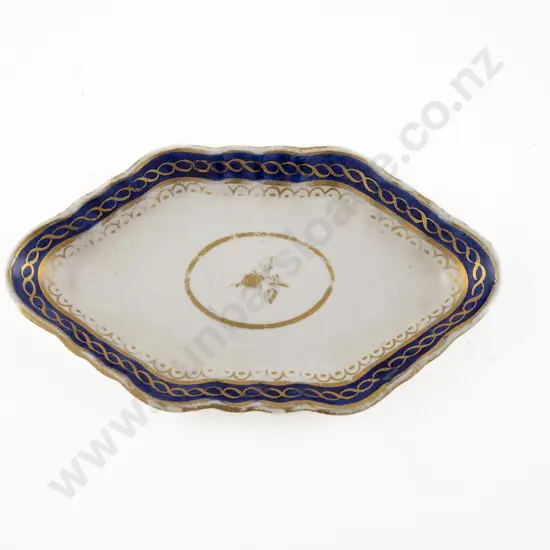 C1770 Caughley Spoon Tray