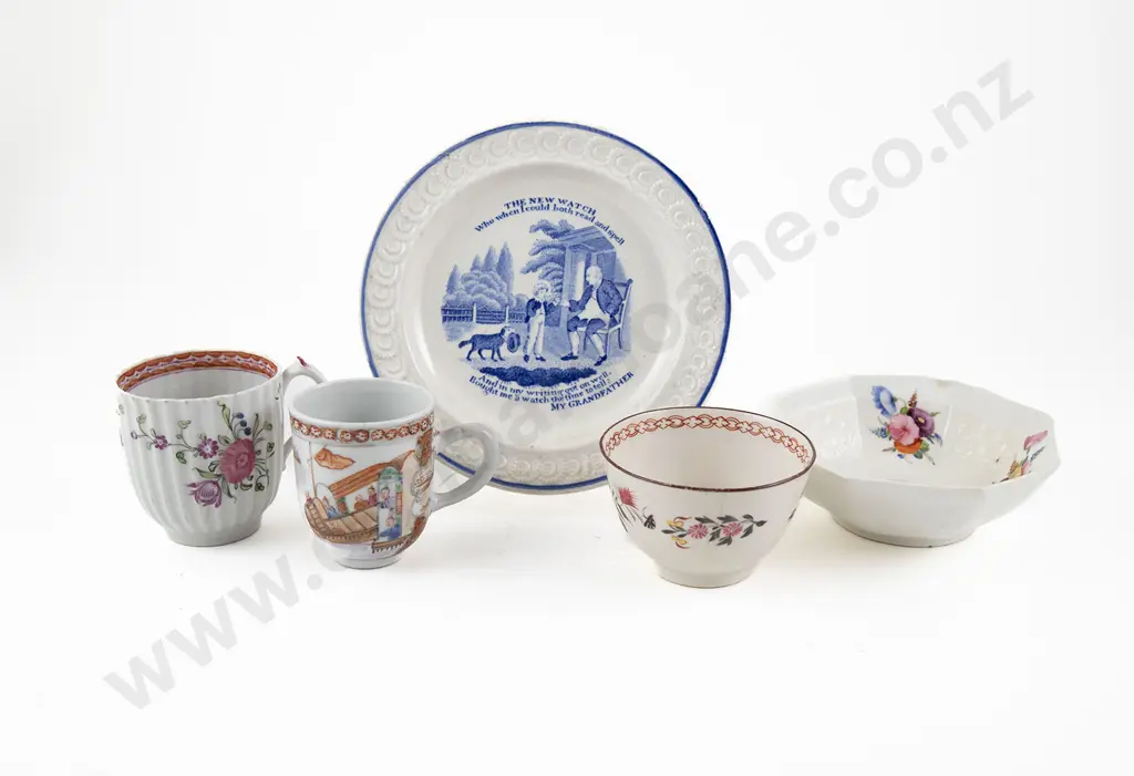 Mixed Collection Early C19th Porcelains Image 1++