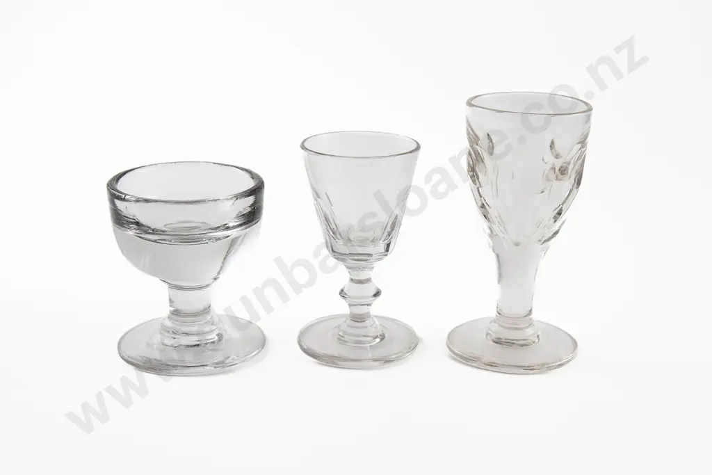 Two Victorian Deceptive Toastmasters Glasses Image 1++