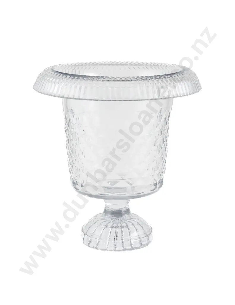 Early C19th Pressed Glass Celery Vase Image 1++