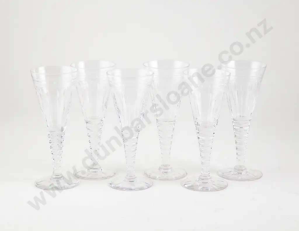 Set Six Stuart WIne Glasses Image 1++