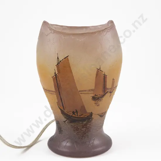 Legras Art Glass Lamp