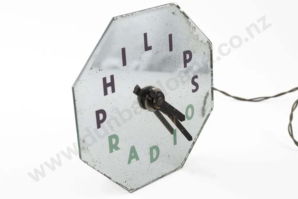 Phillips Radio Advertising Clock Image 1++