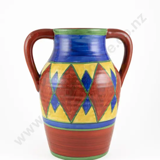 Clarice Cliff Original Bizarre Pattern Lotus Jug