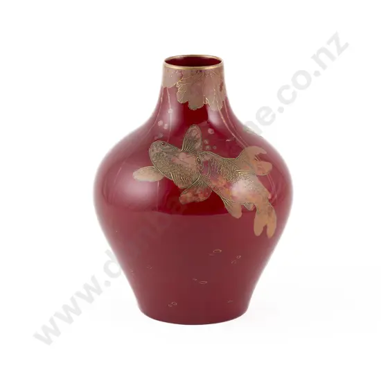 Royal Doulton Flambe Vase