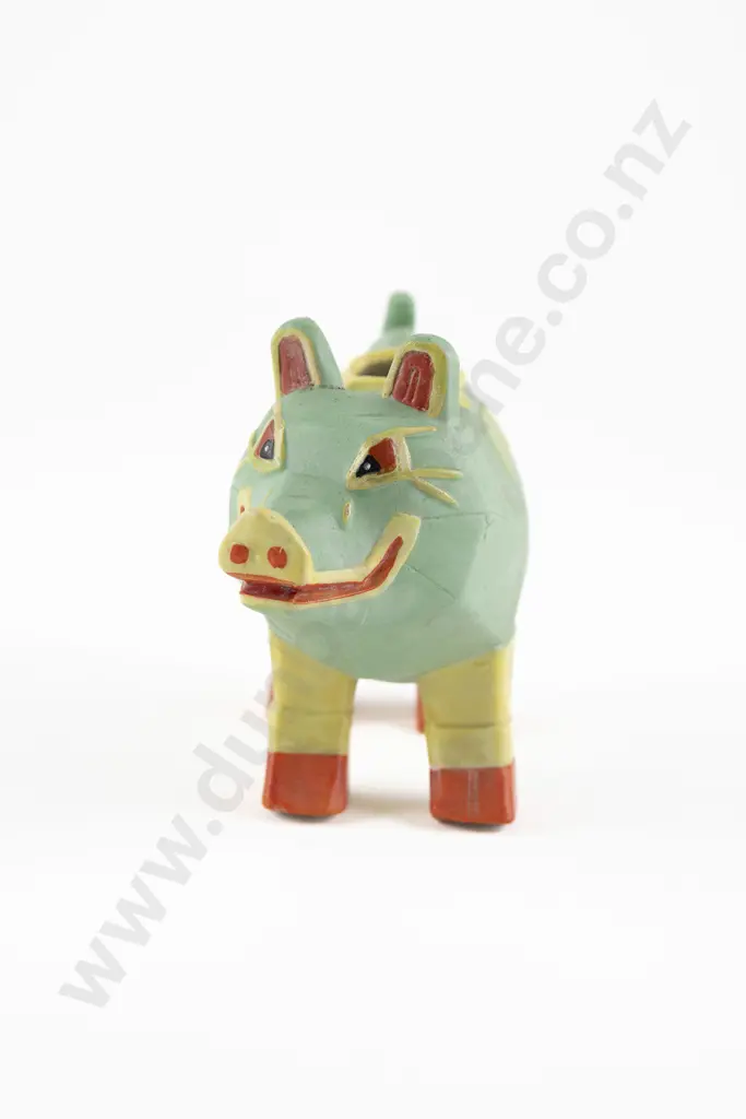 Rare Louis Wain "Lucky Piggywiggy" Figure Image 1++