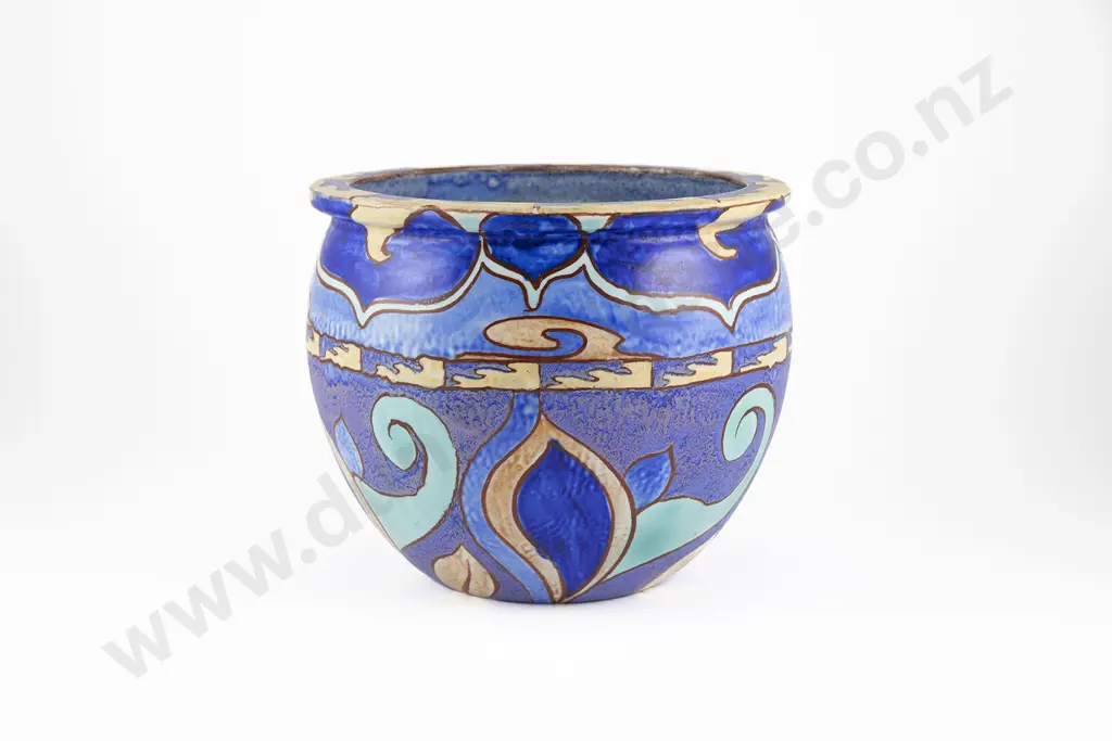 Clarice Cliff Persian Pattern Jardiniere Image 1++