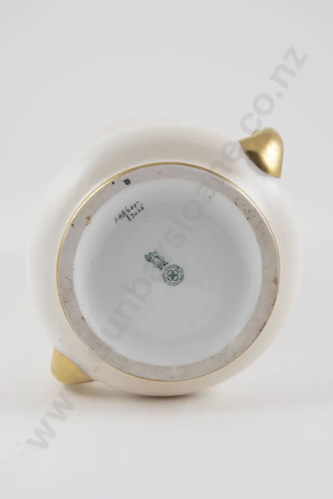 Royal Doulton Two Handled Cylindrical Vase Image 1++
