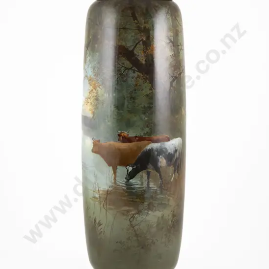 Royal Doulton Large Cylindrical Vase